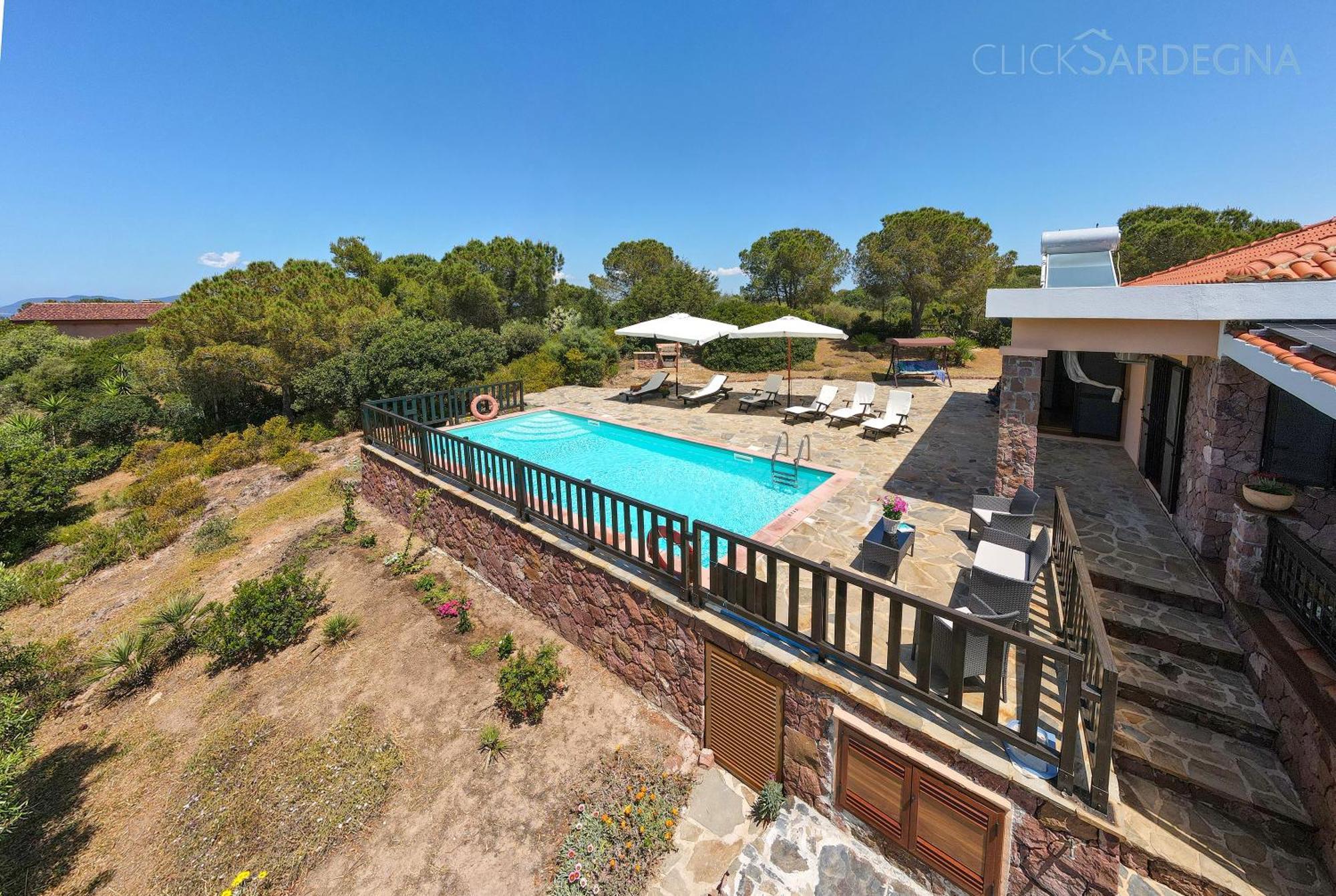 Alghero Villa Barranch With Sea View Swimming Pool For 6 People エクステリア 写真