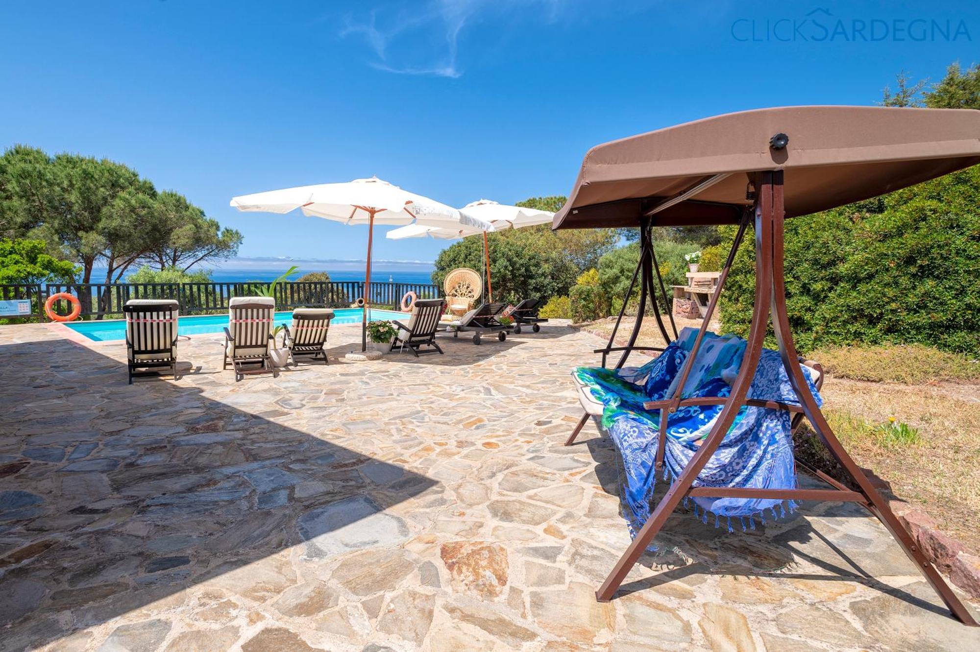 Alghero Villa Barranch With Sea View Swimming Pool For 6 People エクステリア 写真